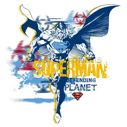 Superman T-shirts Iron On Transfers N4673 - Click Image to Close